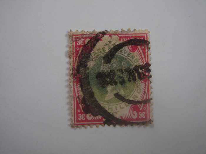 1887 Great Britain - Queen Victoria - SG214 used, stamped