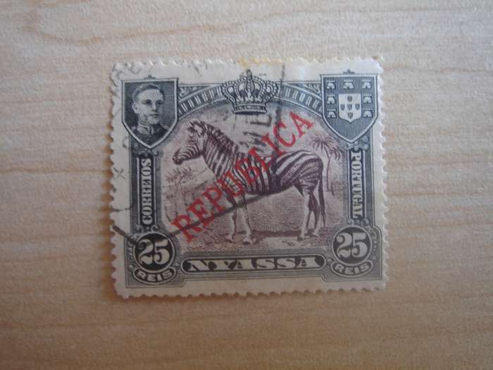 1911 Companhia do Nyassa optd - SG57 used, stamped
