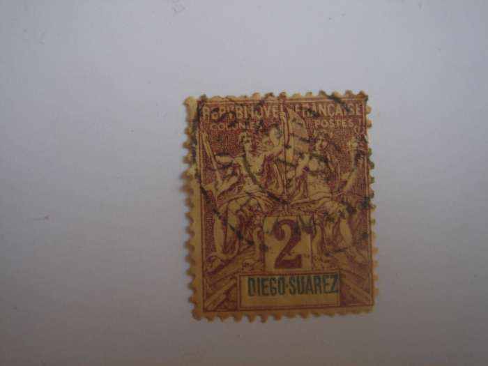 1892 Diego-Suarez - Commerce - SG16 used, stamped