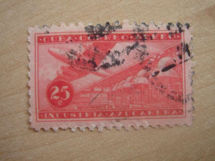 1954 Cuba - Aereo - SG703 used, stamped