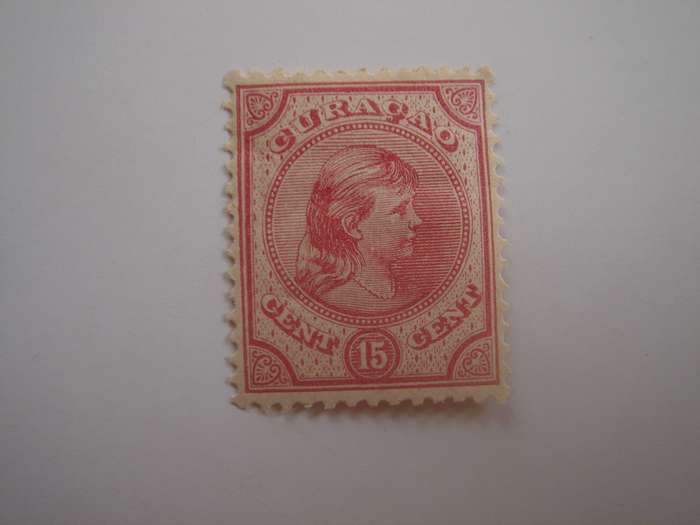 1892 Curacao - Princess Wilhelmina - SG45 mint, hinged