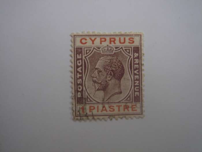 1924 Cyprus - King Edward VII - SG106 used, stamped