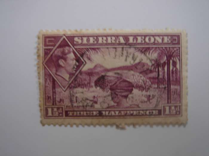1938 Sierra Leone - King George VI - SG190a used, stamped