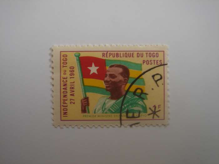 1960 Togo - PM Olympio - SG255 used, stamped