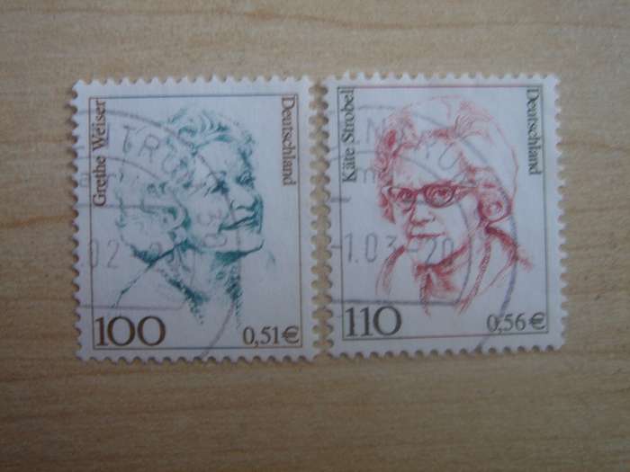2000 Deutschland MiNr 2149-2150 used, stamped