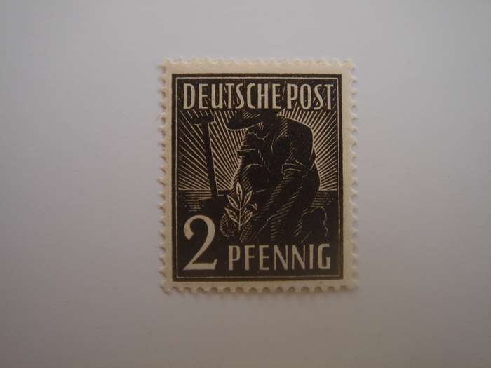 1947 Allied Occupation Zone MiNr 943 b MNH