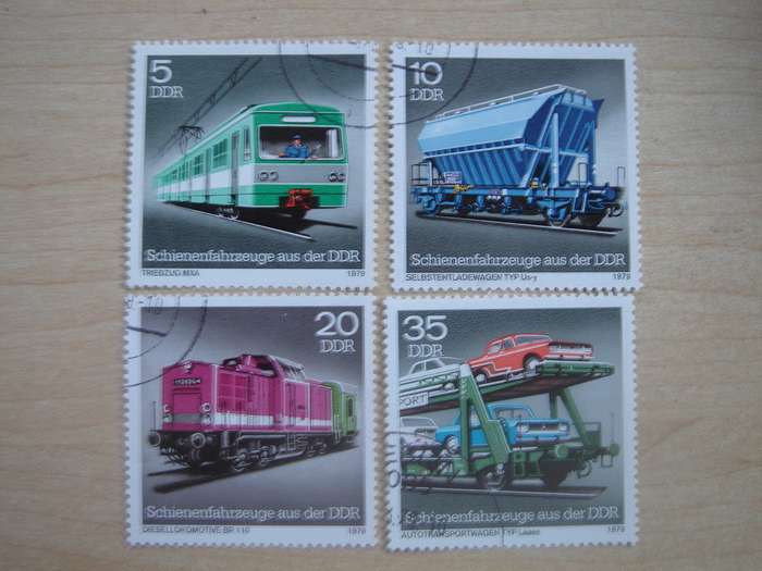 1979 DDR MiNr 2414-2417 used, stamped
