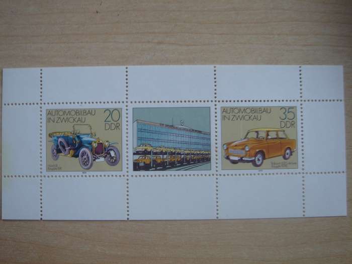 1979 DDR MiNr 2412-2413 in Kleinbogen MNH