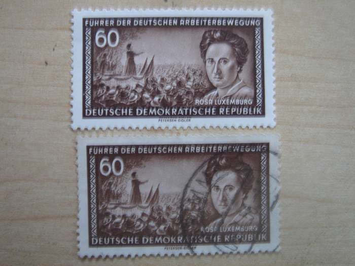 1955 DDR MiNr 478 X II used, stamped + MNH