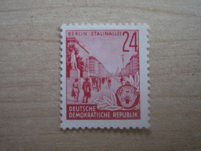 1953 DDR MiNr 371 X II fine mint, hinged