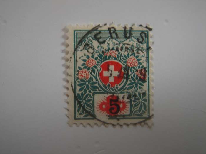 1916 HELVETIA - Postage Due Stamp optd SG D299 used, stamped