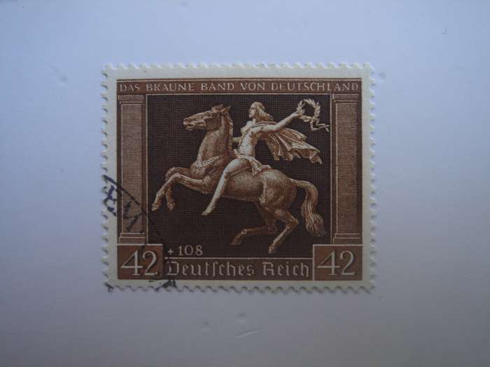1938 Deutsches Reich MiNr 671 y VFU