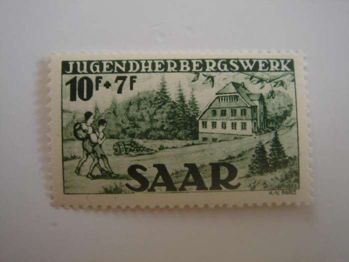 1949 Saarland MiNr 263 Type II MNH