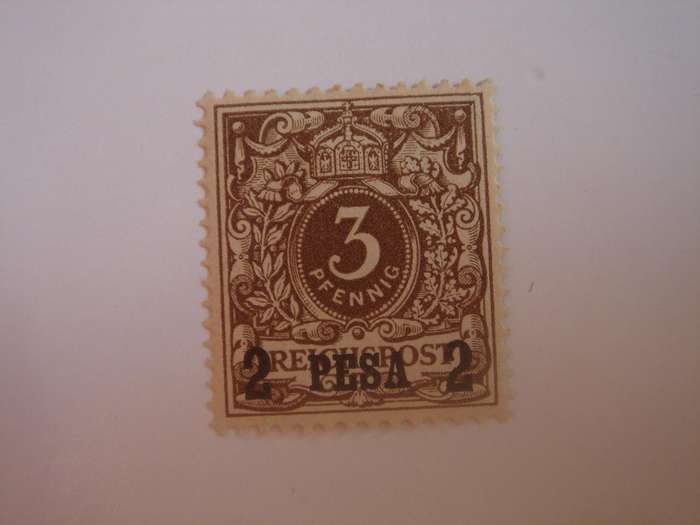1893 Deutsche Kolonien - Deutsch-Ostafrika MiNr 1 mint, hinged
