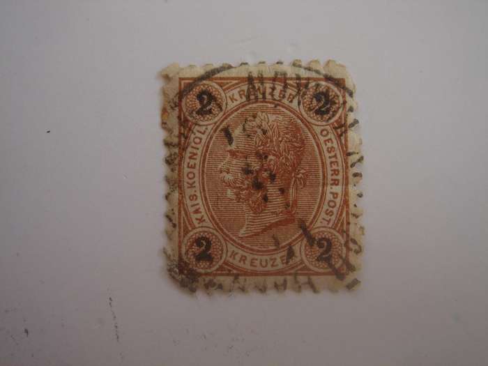 1890 Austria - Numerals 2 K - SG80 used, stamped