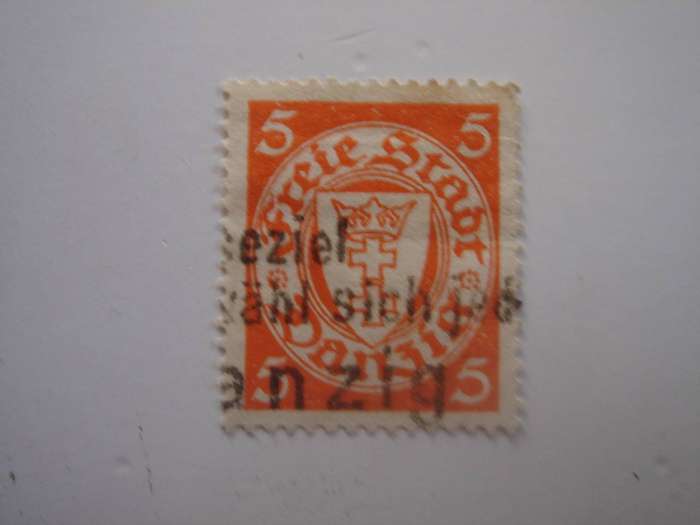 1924 Danzig MiNr 193 x b used, stamped