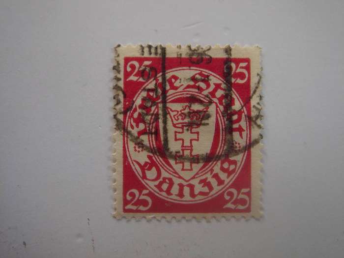 1935 Danzig MiNr 246 used, stamped