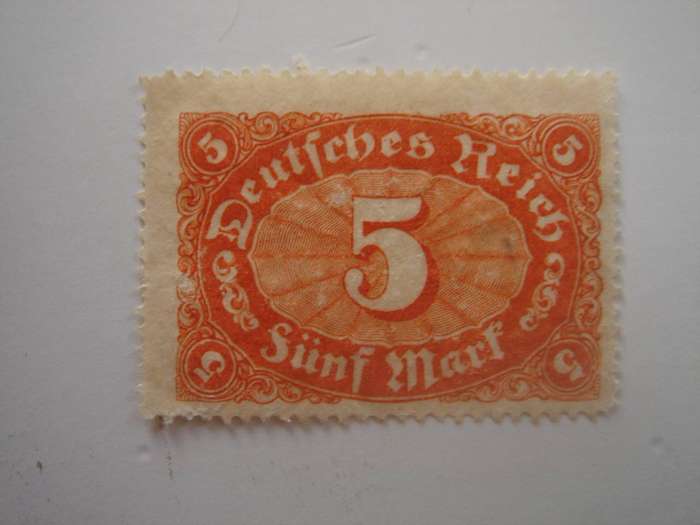 1921 Deutsches Reich MiNr 174 c used, not stamped