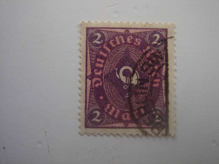 1922 Deutsches Reich MiNr 191 used, stamped