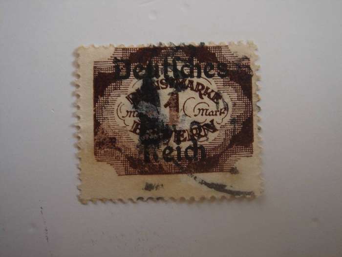 1920 Deutsches Reich Dienstmarken MiNr 46 used, stamped