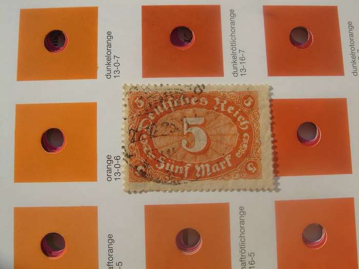1922 Deutsches Reich MiNr 194 c used, stamped