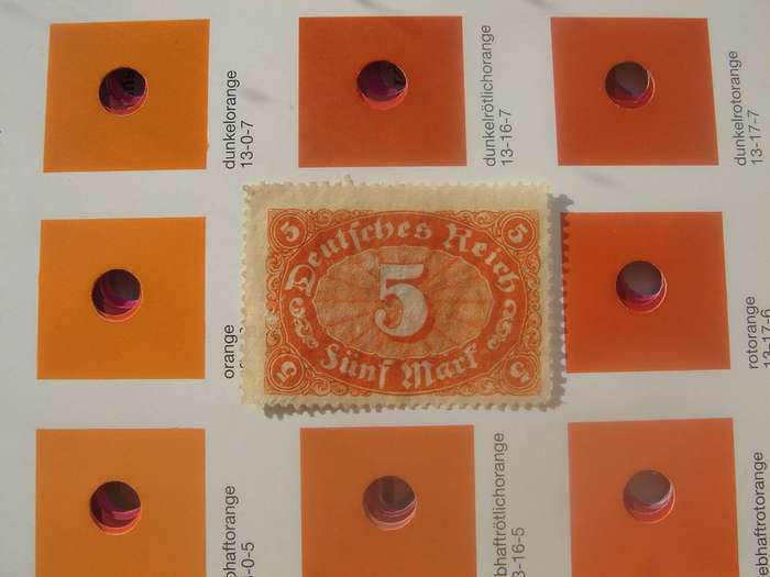 1921 Deutsches Reich MiNr 174 c used, not stamped