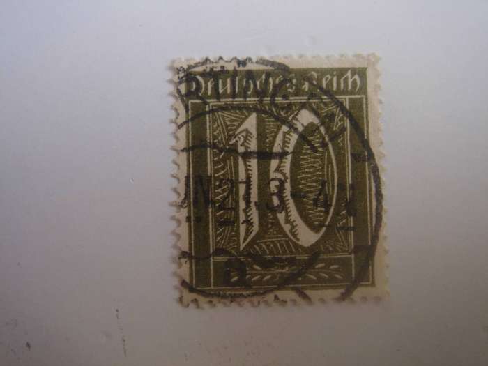 1921 Deutsches Reich MiNr 159 a used, stamped