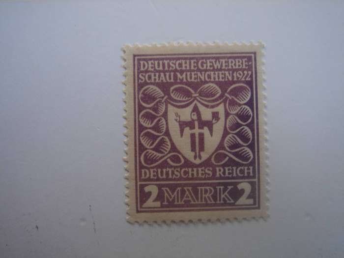 1922 Deutsches Reich MiNr 200 b MNH