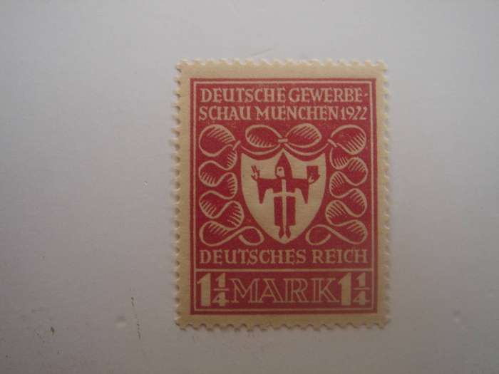1922 Deutsches Reich MiNr 199 a MNH