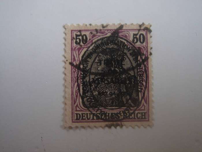 1920 Abstimmungsgebiet Allenstein MiNr 22 used, stamped