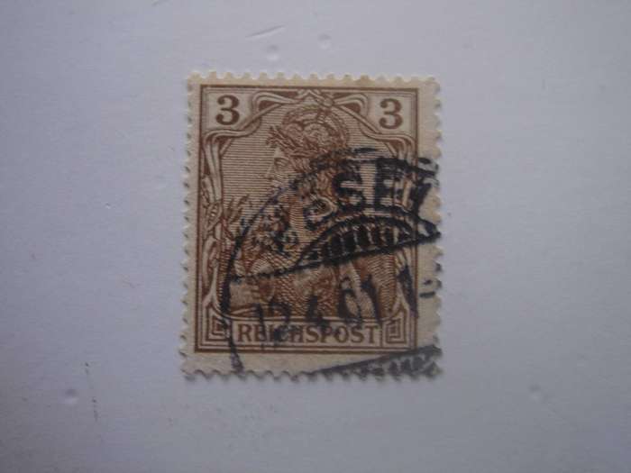 1900 Deutsches Reich - Germania MiNr 54 b used, stamped