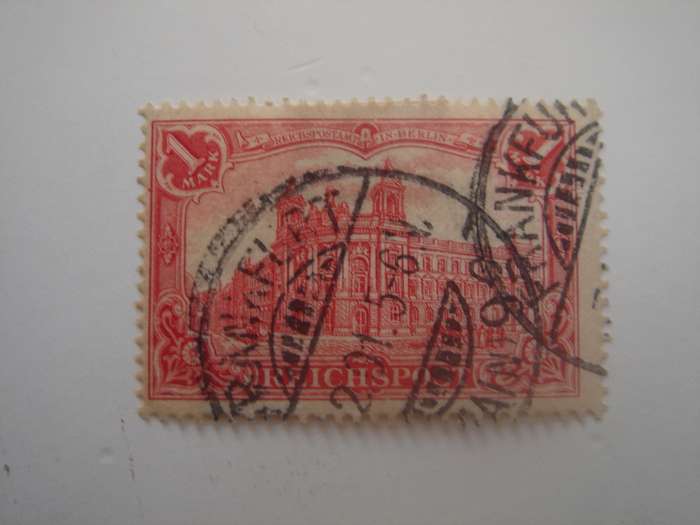 1900 Deutsches Reich - MiNr 63 a used, stamped