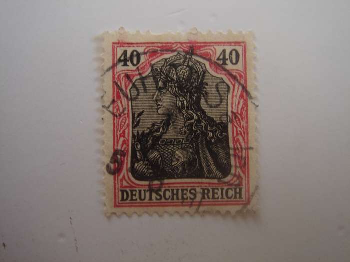 1900 Deutsches Reich - MiNr 60 used, stamped