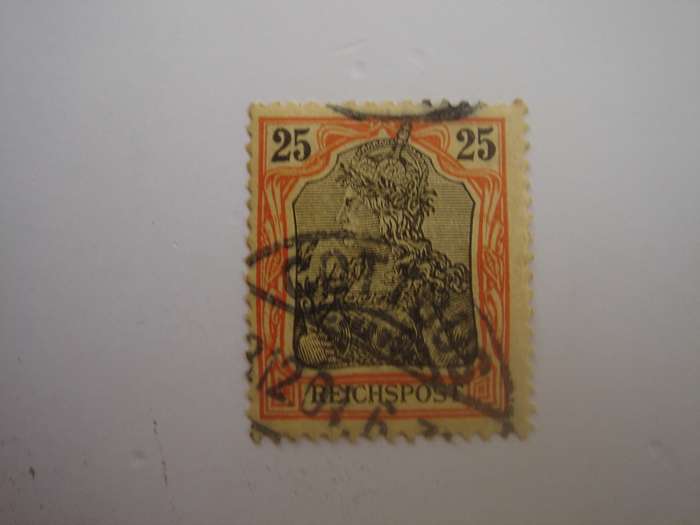 1900 Deutsches Reich - MiNr 58 used, stamped