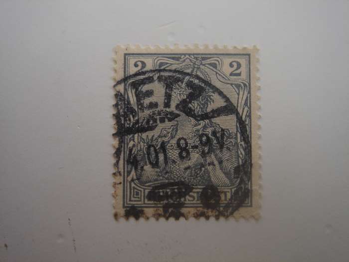 1900 Deutsches Reich - MiNr 53 used, stamped