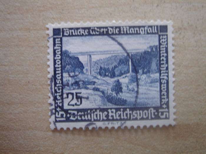 1936 Deutsches Reich - MiNr 641 y used, stamped