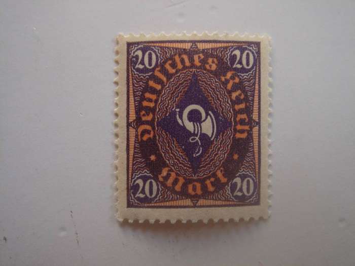 1922 Deutsches Reich MiNr 207 W MNH