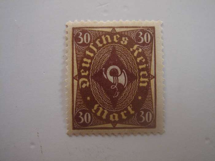 1922 Deutsches Reich MiNr 208 W MNH