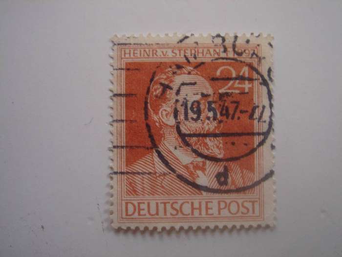1947 Allied Occupation MiNr 963 b used, stamped