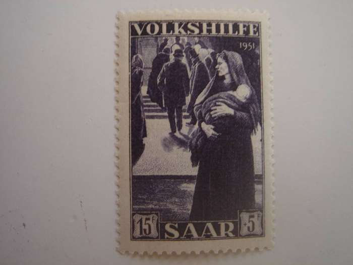 1951 Saarland MiNr 310 MNH