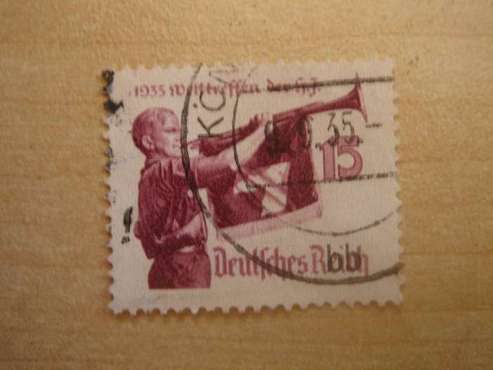 1935 Deutsches Reich - MiNr 585 x used, stamped