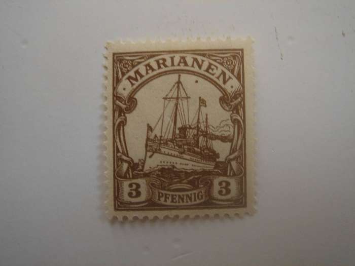 1919 Deutsche Kolonien - Marianen MiNr 20 MNH
