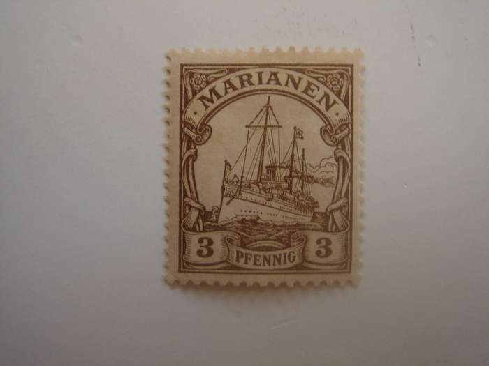 1901 Deutsche Kolonien - Marianen MiNr 7 mint, hinged