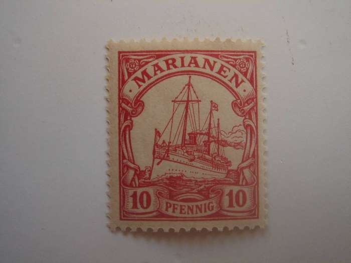 1901 Deutsche Kolonien - Marianen MiNr 9 MNH