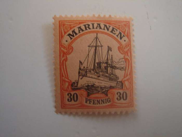 1901 Deutsche Kolonien - Marianen MiNr 12 MNH
