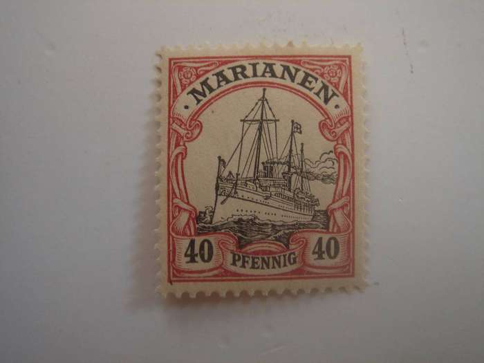 1901 Deutsche Kolonien - Marianen MiNr 13 MNH