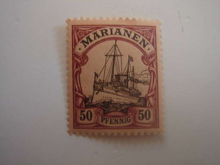 1901 Deutsche Kolonien - Marianen MiNr 14 MNH