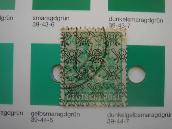 1948 Bi-Zone - Allied Occupation - MiNr 51 II d used, stamped