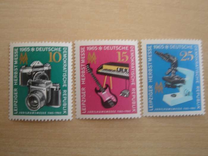1965 DDR MiNr 1130-1132 MNH