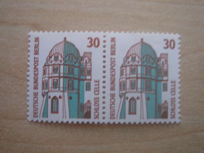 1987 West Berlin MiNr 793 A horizontal pair MNH